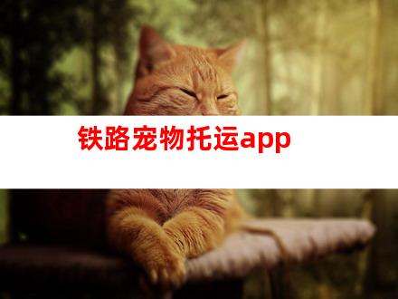 铁路宠物托运app